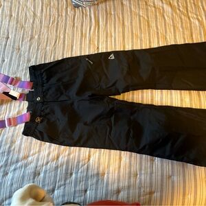 Gerry Weber Black Kids Pants with Purple Straps